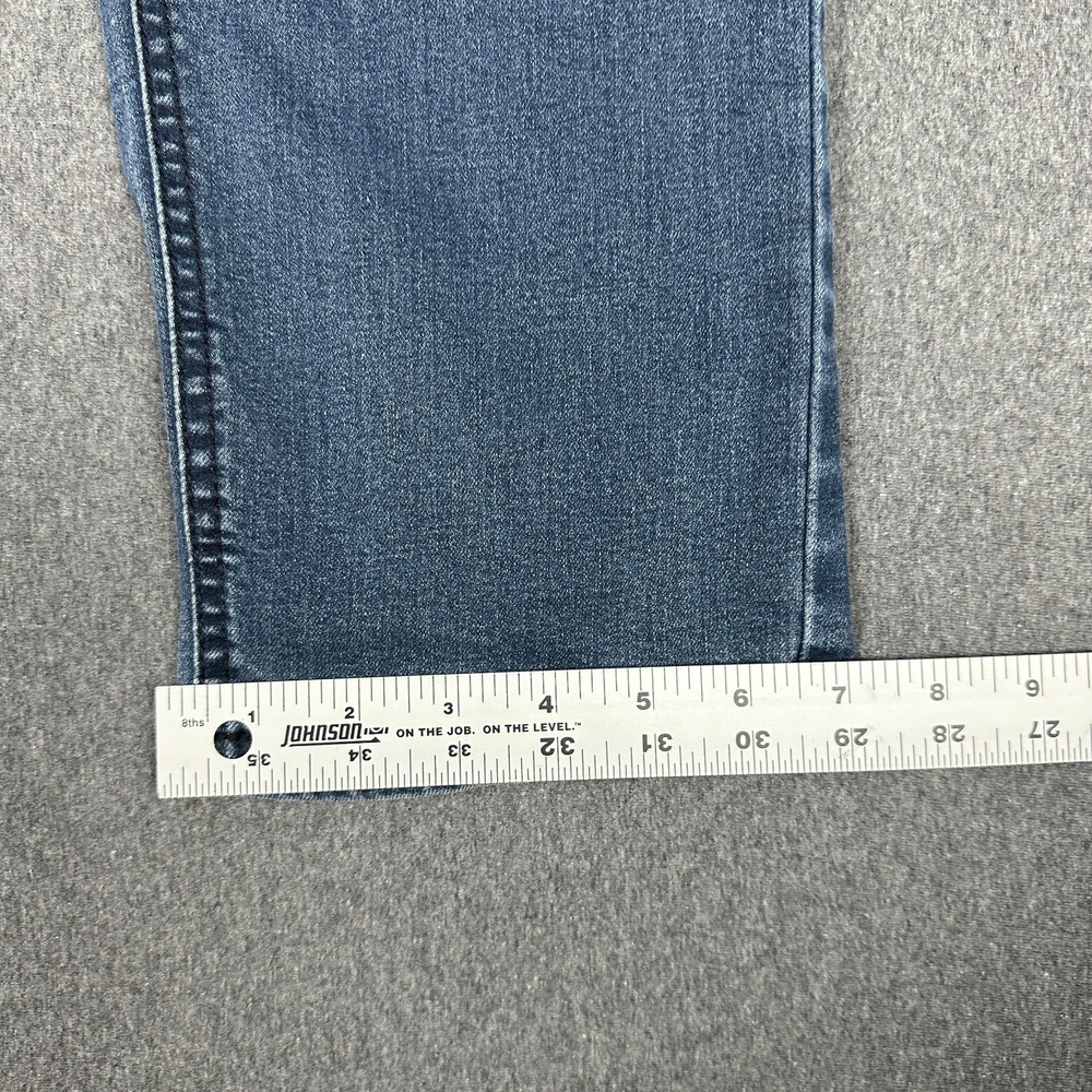 Buffalo David Bitton Axel Slim Stretch Jeans Mens 34x30 Blue Medium Wash Denim - Picture 7 of 9